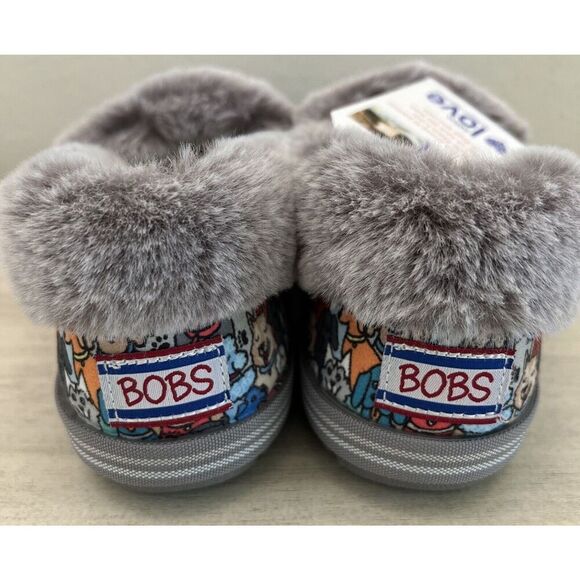 SKECHERS WOMEN SZ 8 BOBS TOO COZY POOCH PARADE 33351/GYMT SLIPPERS NIB - Picture 14 of 15
